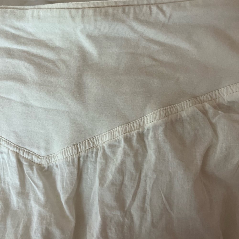 FREE PEOPLE BEADED MINI SKIRT SCALLOPED
HEM WOMEN SIZE MEDIUM - Picture 7 of 16